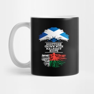 Scottish Grown With Malagasy Roots - Gift for Malagasy With Roots From Madagascar Mug